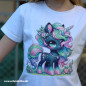 Preview: Bügelbild Einhorn Black Edition Nr. 2